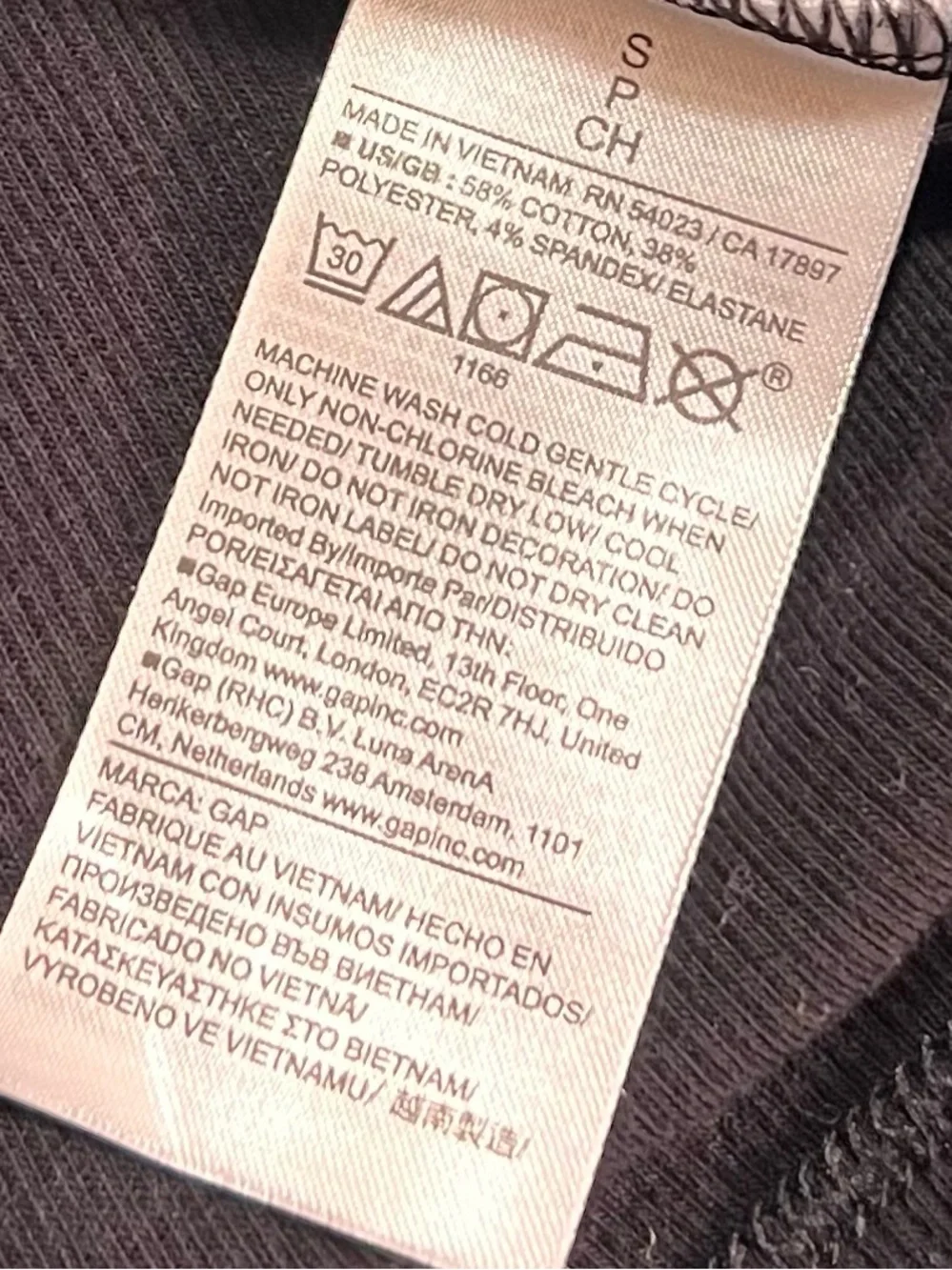 Gap Logo Ribbed Tank Top - Picture 5 of 5